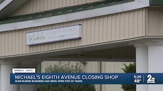 Michael's 8th Avenue closing shop