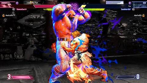 My bro @DemonDan14 3 hit perfect parry on my Ken CA3