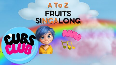 "A to Z Fruits for Kids | Fun Learning with Cubs Club!"