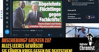 Abschiebung? Grenzen zu? Alles leeres Gewäsch! Sie führen Krieg gegen die Deutschen!