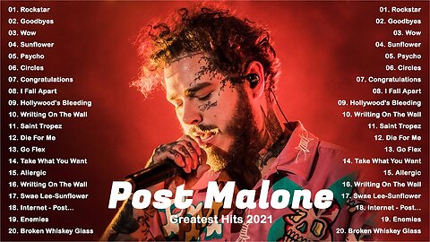 Post Malone Best Songs 2024 - Circles_ Goodbyes_ Wow_ Saint-Tropez_