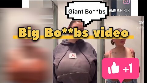 Soo Big boobs 🥵 video | Giant boobsvideo 😘❤️