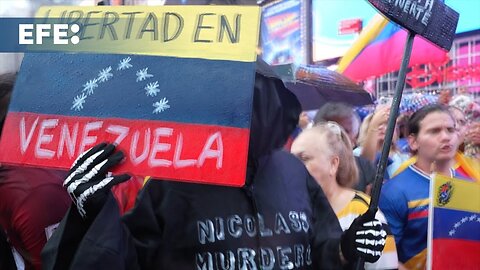 Miles de venezolanos protestan en EE.UU. y Canadá para reclamar la victoria de la oposición