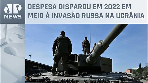 Europa tem maior gasto militar desde o fim da Guerra Fria