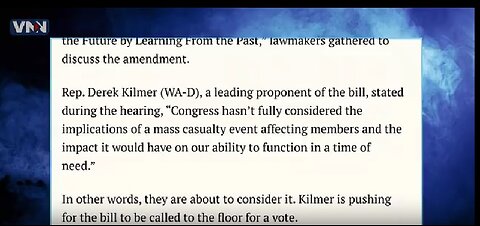 U.S. lawmakers are preparing for a “mass casualty event,” and the implications are chilling.