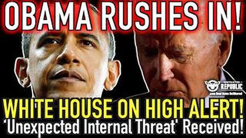 Obama Rushes In! White House on High Alert! 'Unexpected Internal Threat' Received!