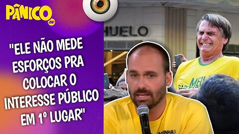 FACADA DE 2018 NÃO CONSEGUIU CUTUCAR FERIDA EM BOLSONARO COM A POLÍTICA? Eduardo Bolsonaro analisa