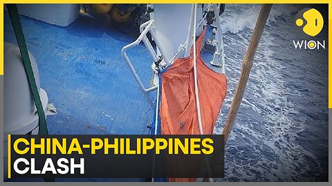 South China Sea dispute: Chinese, Philippine coast guards clash near Sabina Shoal | WION