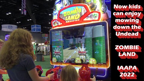 Making A Visit To Zombie Land (Coastal Amusements, IAAPA 2022)