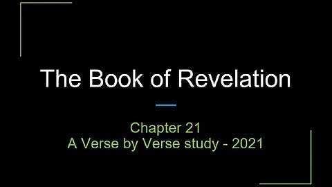 Revelation Chapter 21