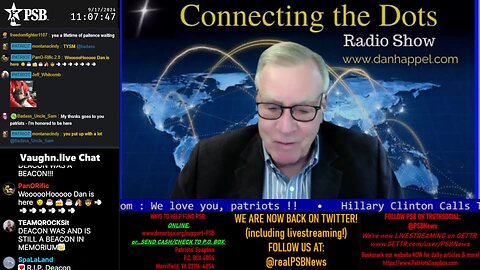 2024-09-17 11:00 EDT - Connecting the Dots: with Dan Happel