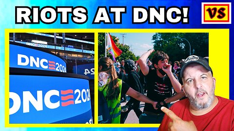 Riots and Chaos break out at Chicago held DNC