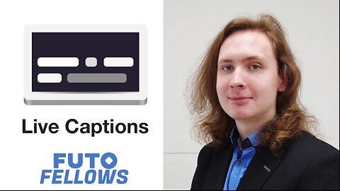 LIVE CAPTIONS - FUTO Fellow Alex Kostarevas