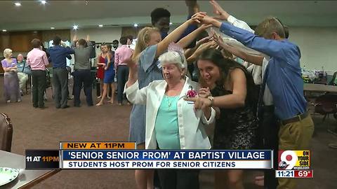 St. Henry students host prom for senior citizens