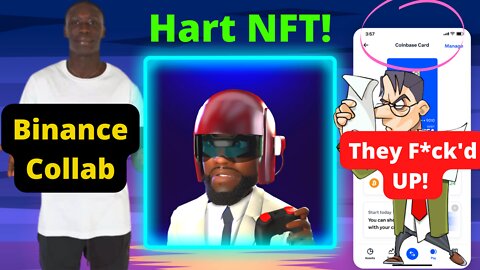 Khaby Lame Binance Partnership! Kevin Hart Nft’s/Metaverse! Coinbase Selling Customer Info! + More!