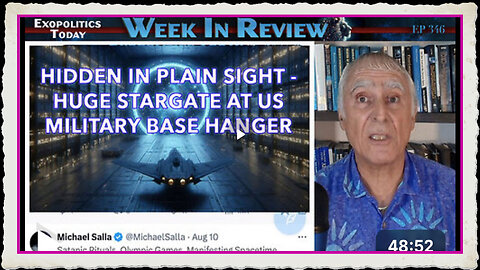 Hidden in Plain Sight - Huge Stargate at US Military Base Hanger