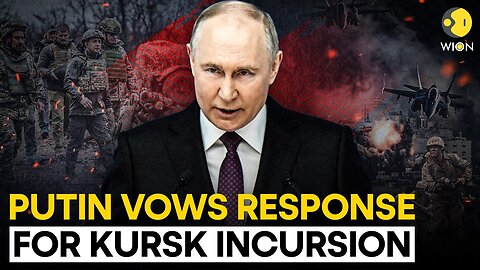 Putin vows response as Ukraine seizes 1,000 sq km in Kursk | WION Originals