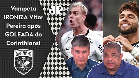 "E o VP dizia que eles NÃO PODEM jogar…" Vampeta TIRA SARRO após JOGAÇO de Guedes e Yuri Alberto