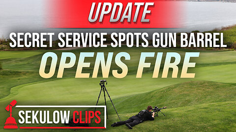 UPDATE: Secret Service Spots Gun Barrel - Opens Fire