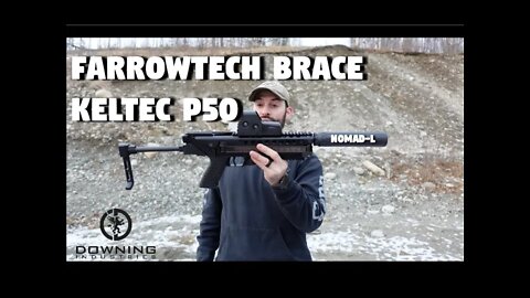 KelTec P50 With FarrowTech Brace