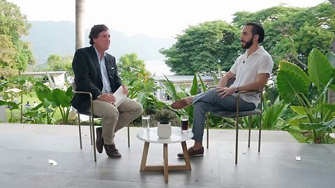 Tucker Carlson interviews Nayib Bukele following his 2024 Inauguration 🇸🇻🗣️💬