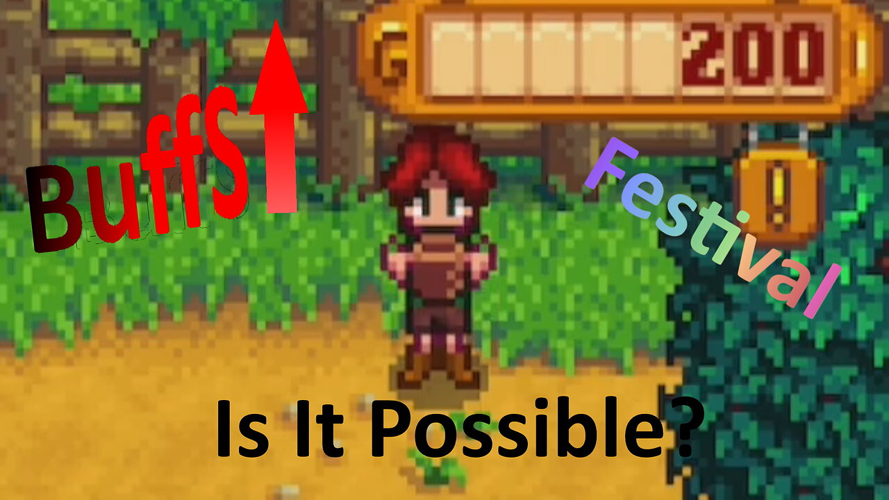 Do buffs carry over to a festival? Egg Festival Stardew Valley