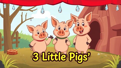 3 Little Pigs and bad Wolf