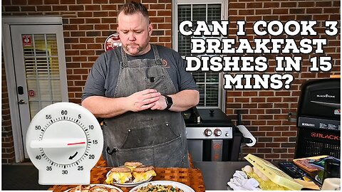 Crazy Quick Breakfast Challenge: Can I Cook 3 Dishes in 15 Minutes or Less?