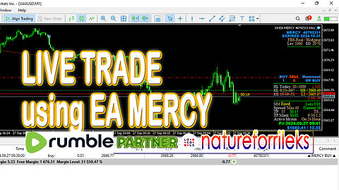 LIVE TRADE GOLD with EA MERCY