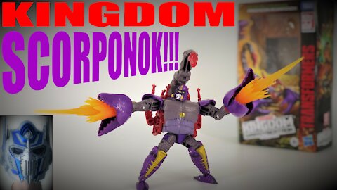 Transformers War for Cybertron - Kingdom Scorponok Review