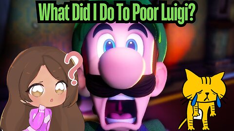 What Did I Do To Poor Luigi? Short Clip From My Live Stream