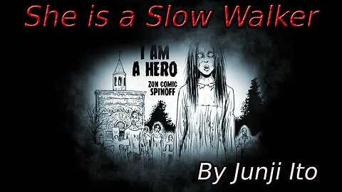 "Junji Ito's She Is A Slow Walker" Animated Horror Manga Story Dub and Narration