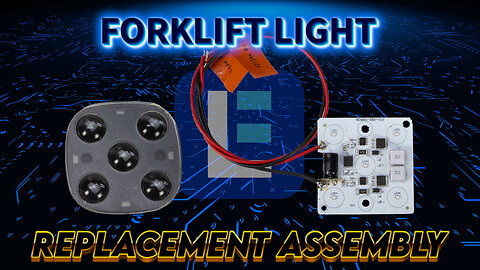 LED Assembly for LED Forklift Light Fixtures