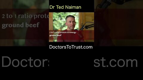 Dr Ted Naiman with Mike Mutzel: Ground beef [85-15] is IDEAL for weight loss: 2 to 1 protein to fat!