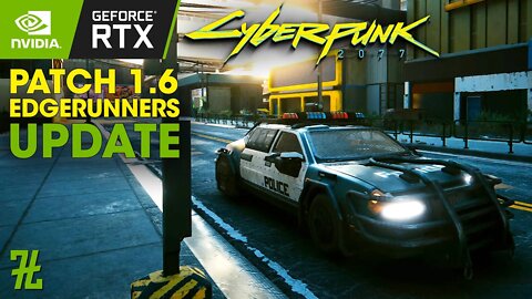 Driving Around Night City with an Archer Hella EC-H I860 NCPD Enforcer Police Car