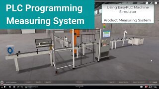 EasyPLC Machine Simulator Analog Measurement Machine Using Studio 5000 with RSlinx OPC