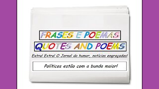 Notícias engraçadas: Políticos estão com a bunda maior! [Frases e Poemas]