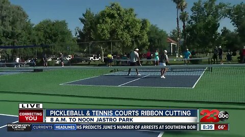 New pickleball and tennis open at Jastro Park in Central Bakersfield