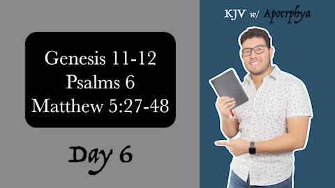 Day 6 - Bible in One Year KJV [2022]