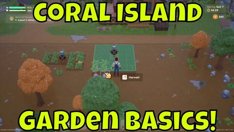 Coral Island How To Farm Crops!