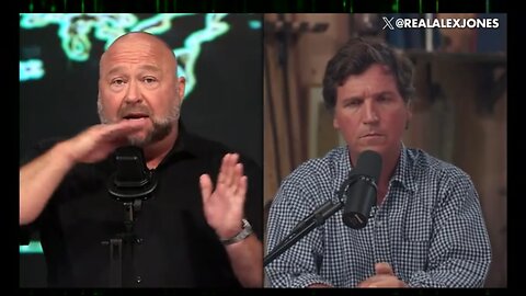 Alex Jones & Tucker Carlson - Full Interview - Desperate Deep State Will Do Anything To Stop Trump