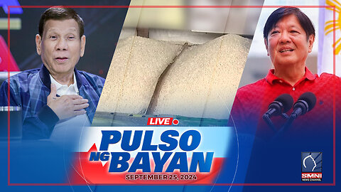 LIVE: Pulso ng Bayan kasama sina Admar Vilando at Jade Calabroso | September 25, 2024