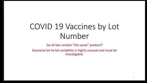 How harmful is my COVID-19 Vaccine Batch