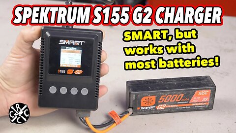 Spektrum S155 G2 Smart Charger - Great Entry Level Charger for Only $60