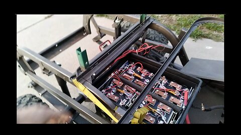 EP0019 48v LFP Battery pack connections for 94 EZGO project cart