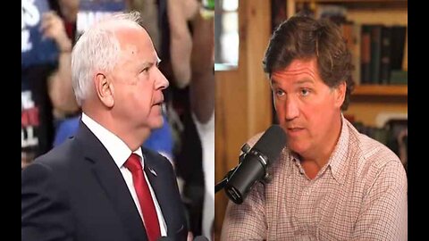 Watch Tucker Carlson Scolds Tim Walz, Dems For Being ‘Afraid of Testosterone’