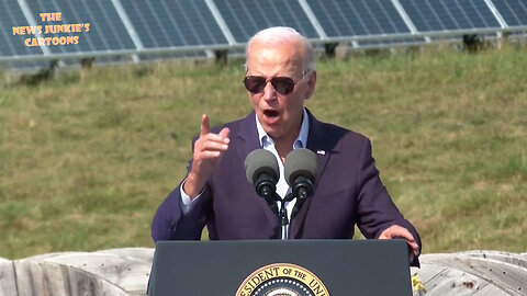 Biden Clown Show on 'Inflation Reduction Act': "My investments, through my investments, the most significant climate change law ever. It's called the... we we should have named it what it was. Not a joke."