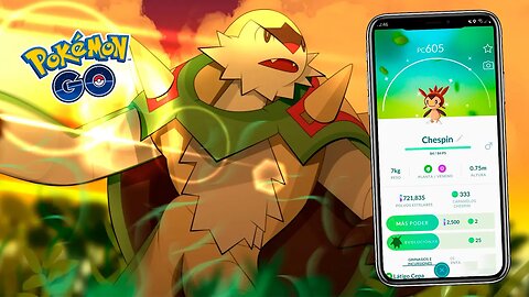 FINALMENTE!!! Dia da Comunidade do CHESPIN! IMPERDÍVEL! CHESNAUGHT É UM MONSTRO!! Pokémon GO