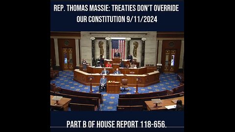 The House adopted my amendment protecting Americans unconstitutional WHO agreements and treaties