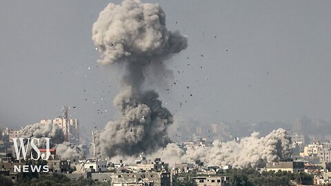 Explosions Heard Near Hospital as Israel Intensifies Bombing in Gaza | WSJ News